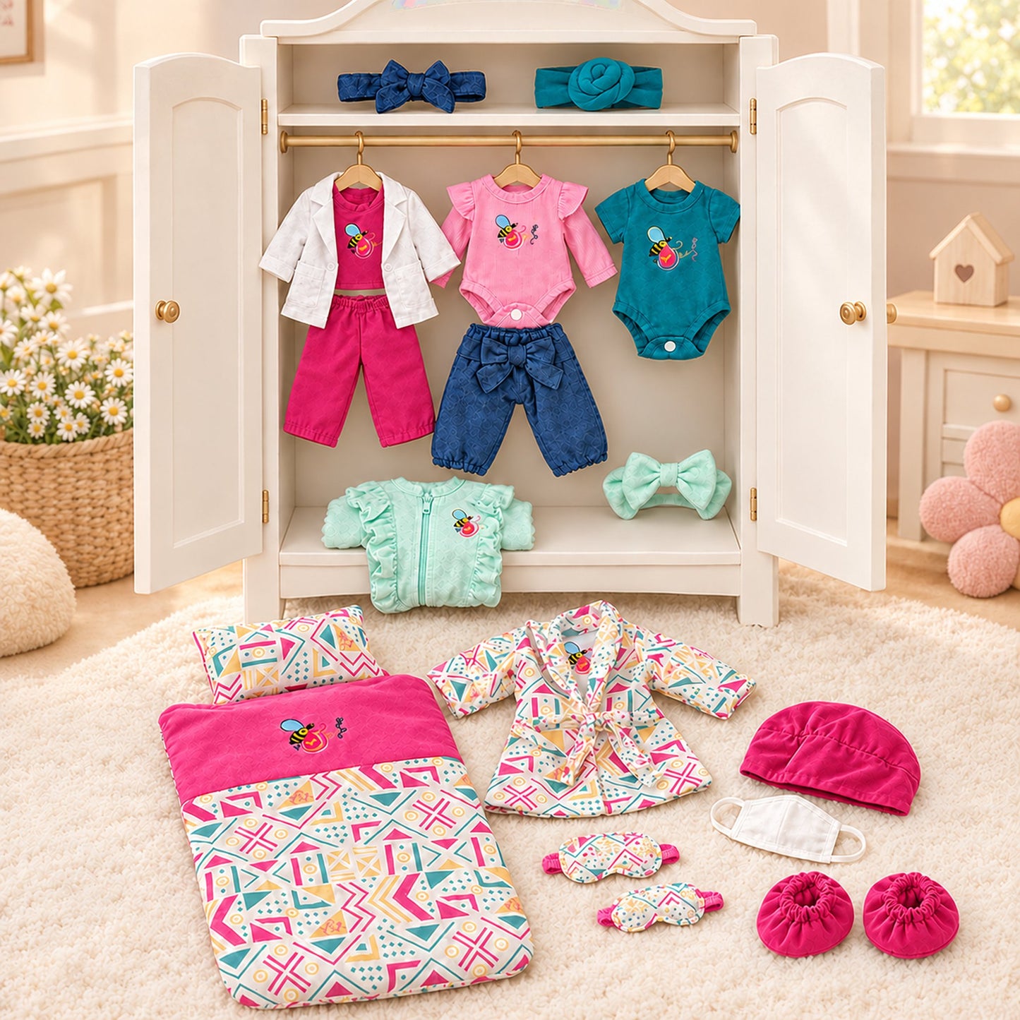 Baby Bee Wardrobe Bundle