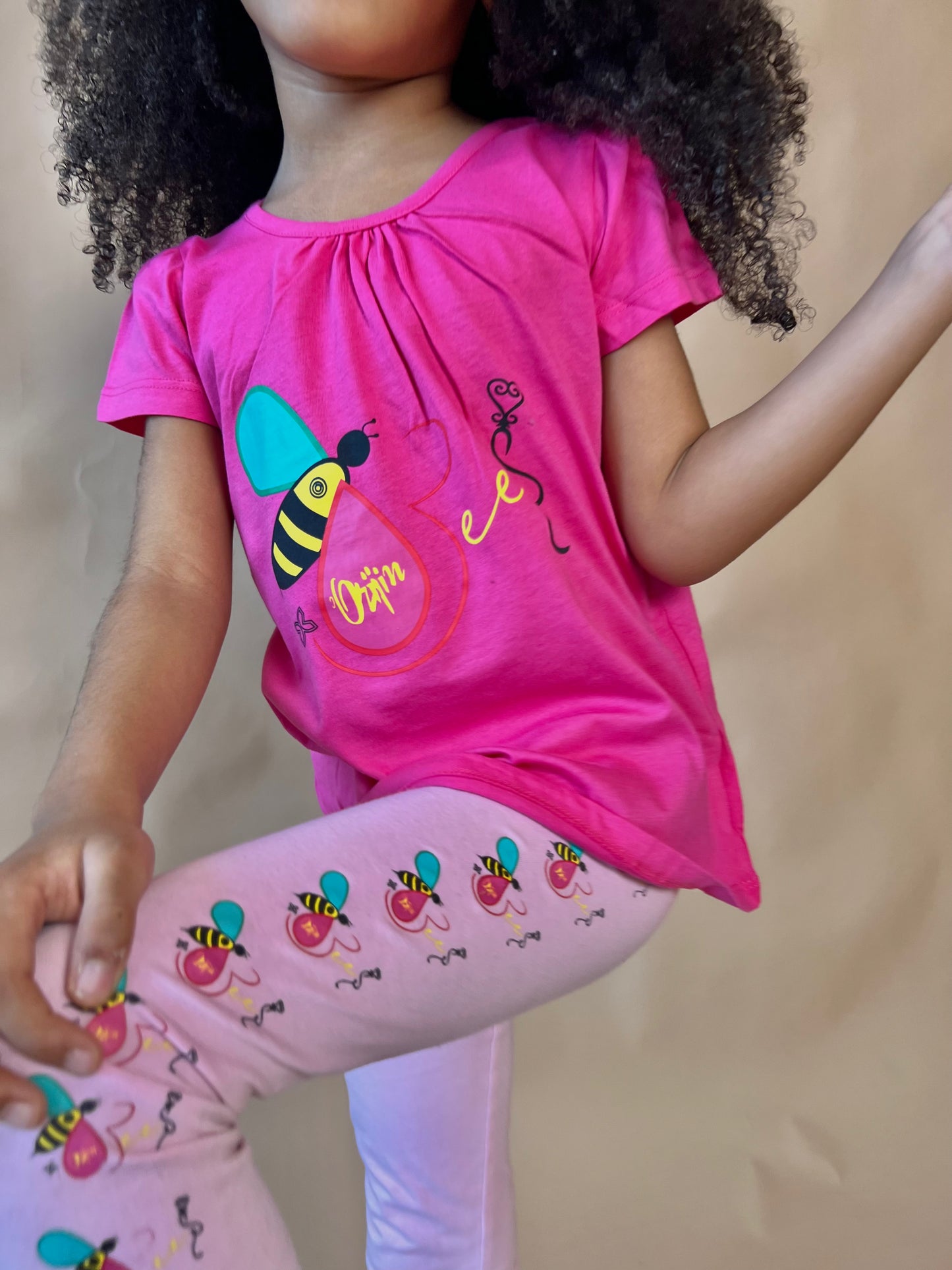 Pretty in Pink Logo Tee | Orijin Bees