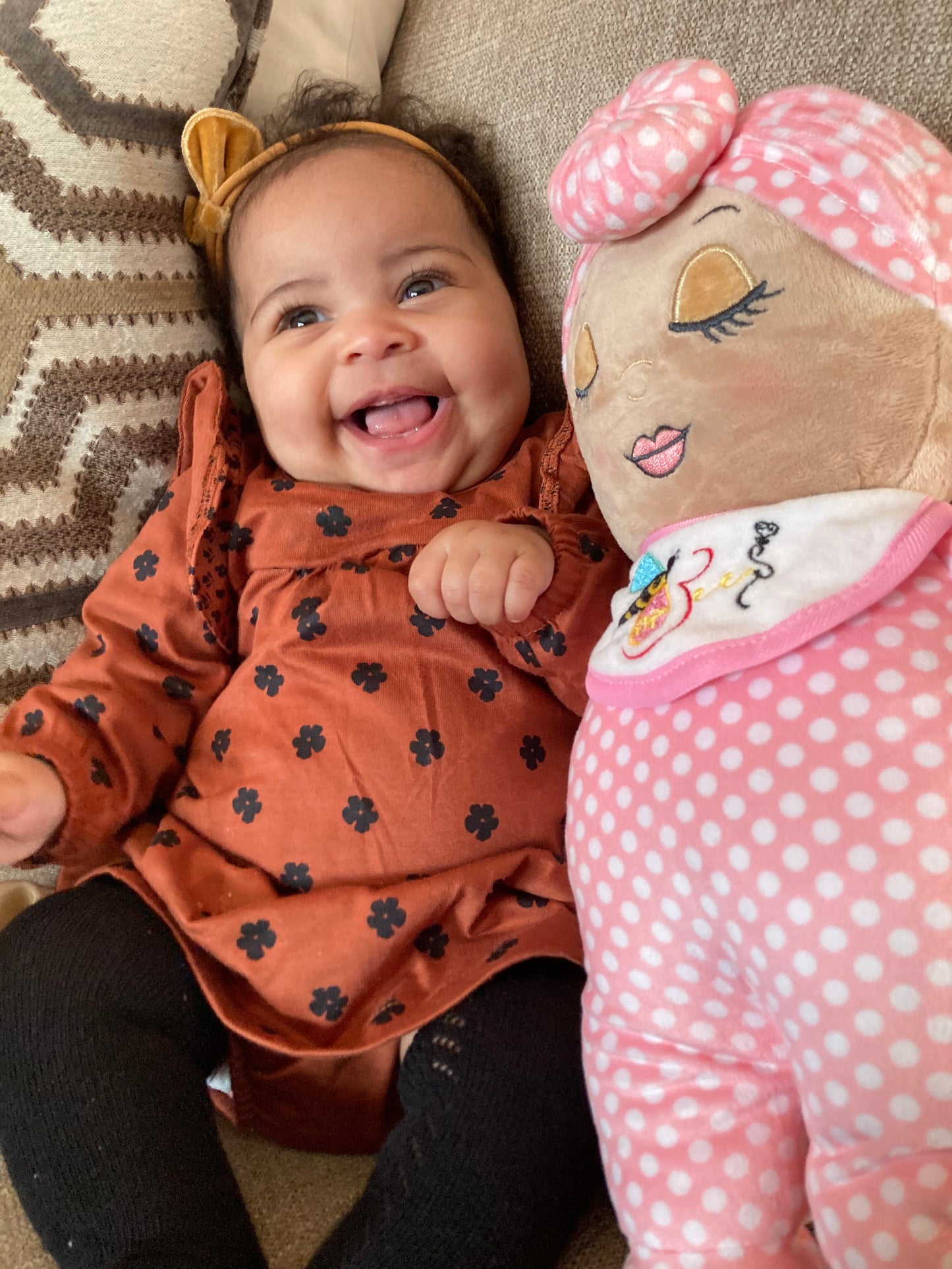 Nu'Bee Plush Baby Doll - Pink | Orijin Bees