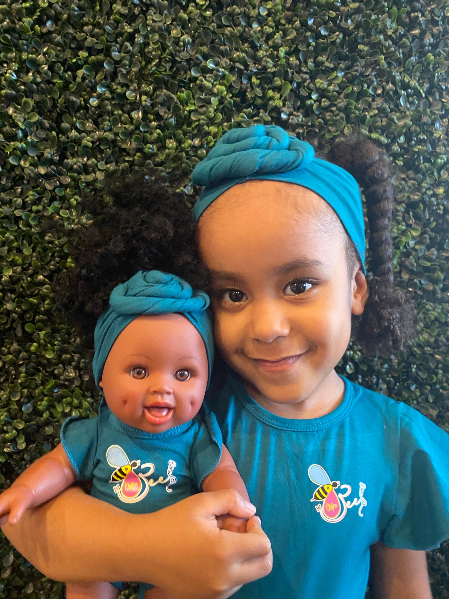 Matching Girl/Doll Romper & Headbands Set (doll sold separately) | Orijin Bees