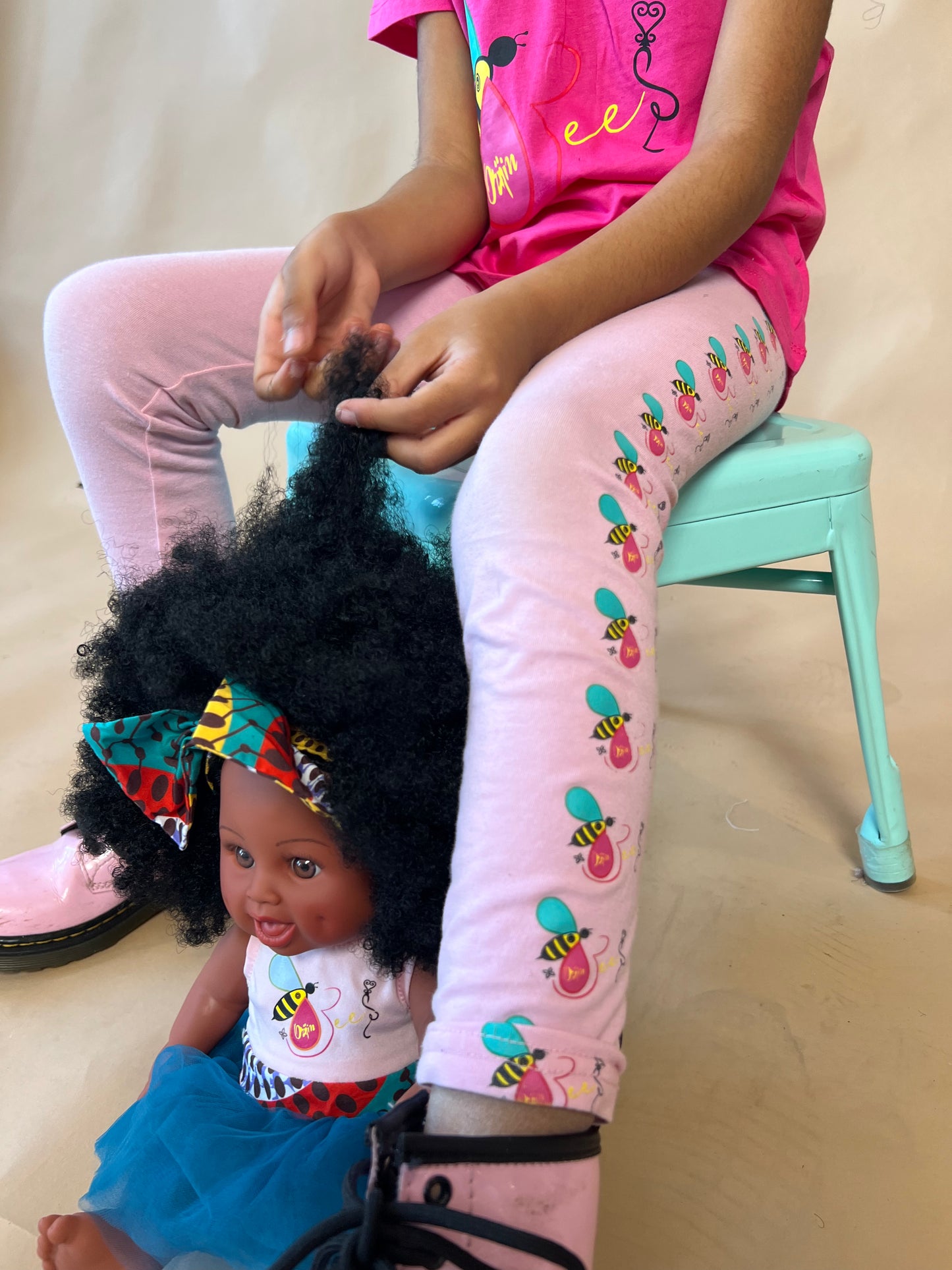 Breathable Busy Bee Logo Leggings | Orijin Bees