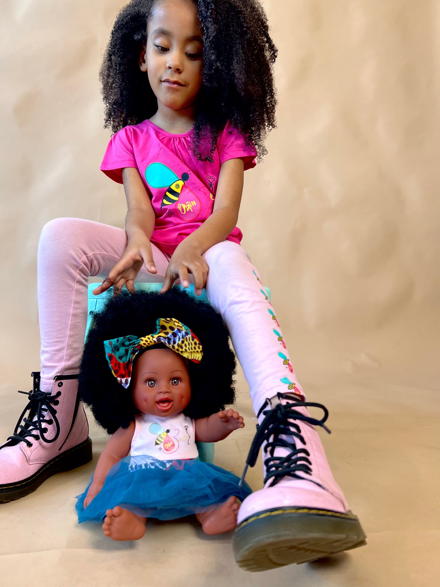 Pretty in Pink Logo Tee | Orijin Bees