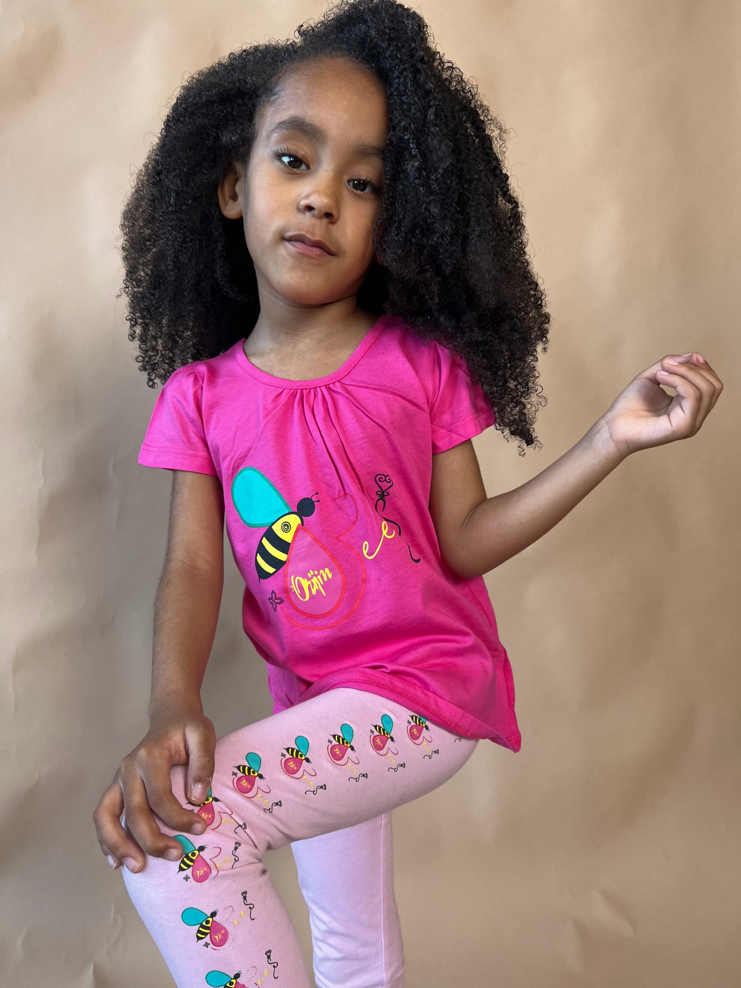 Pretty in Pink Logo Tee | Orijin Bees