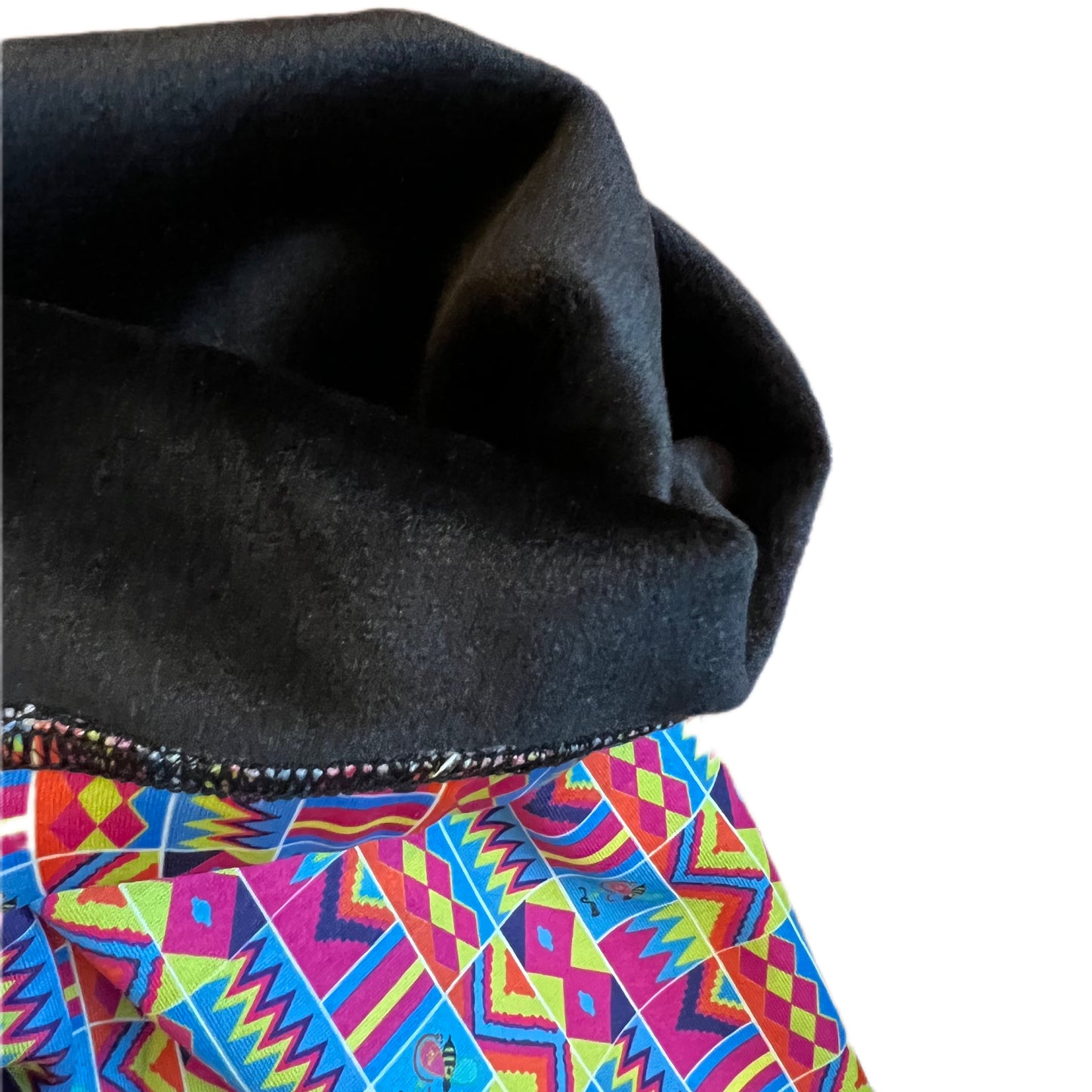 Kente Get Enough Print Fleece Lined Leggings | Orijin Bees