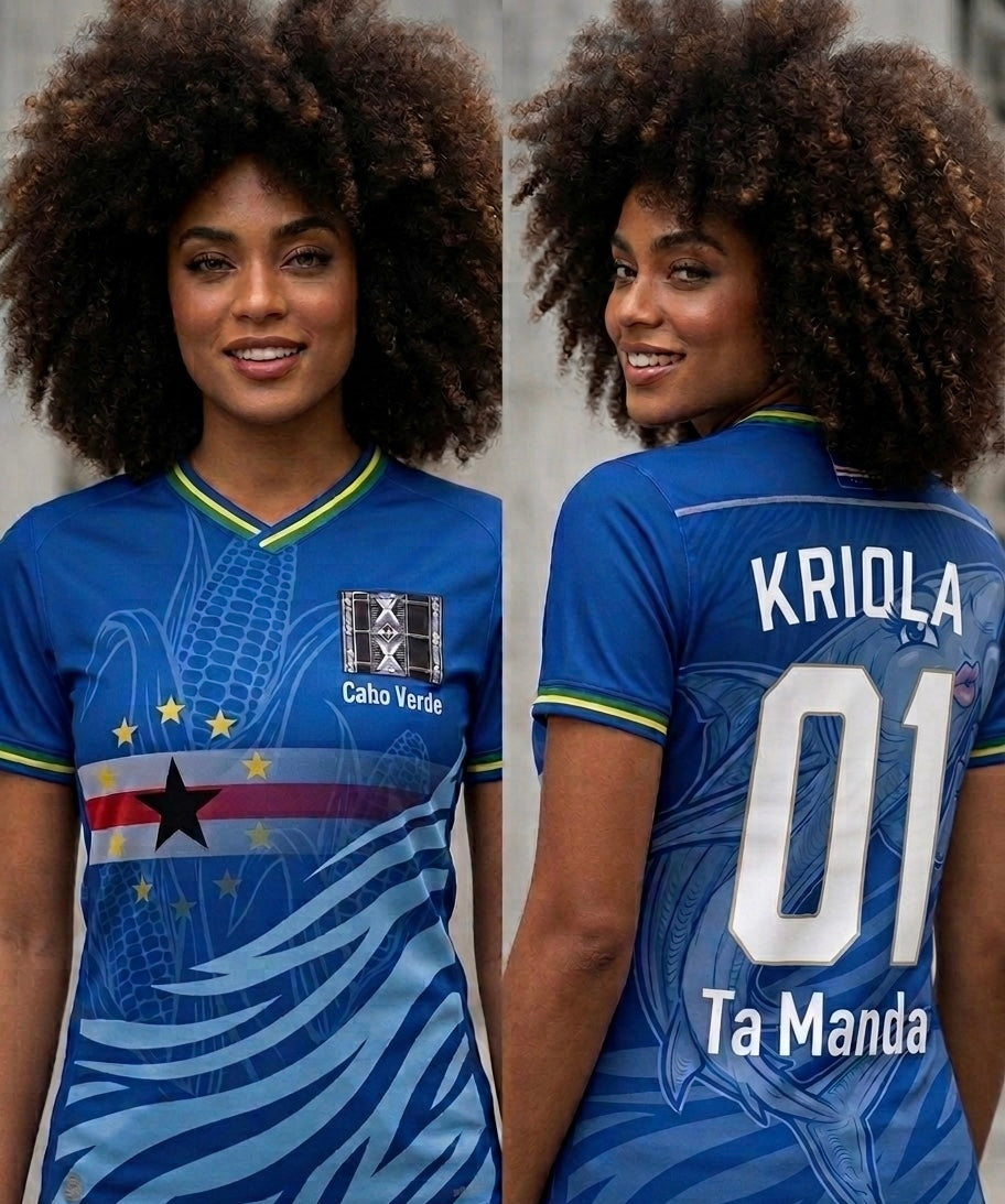Exclusive Cabo Verde - Kriola Ta Manda Soccer Jersey