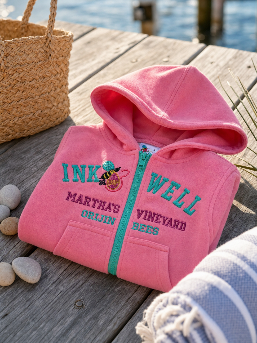 INKWELL Zip-Up Hoodie — Martha’s Vineyard