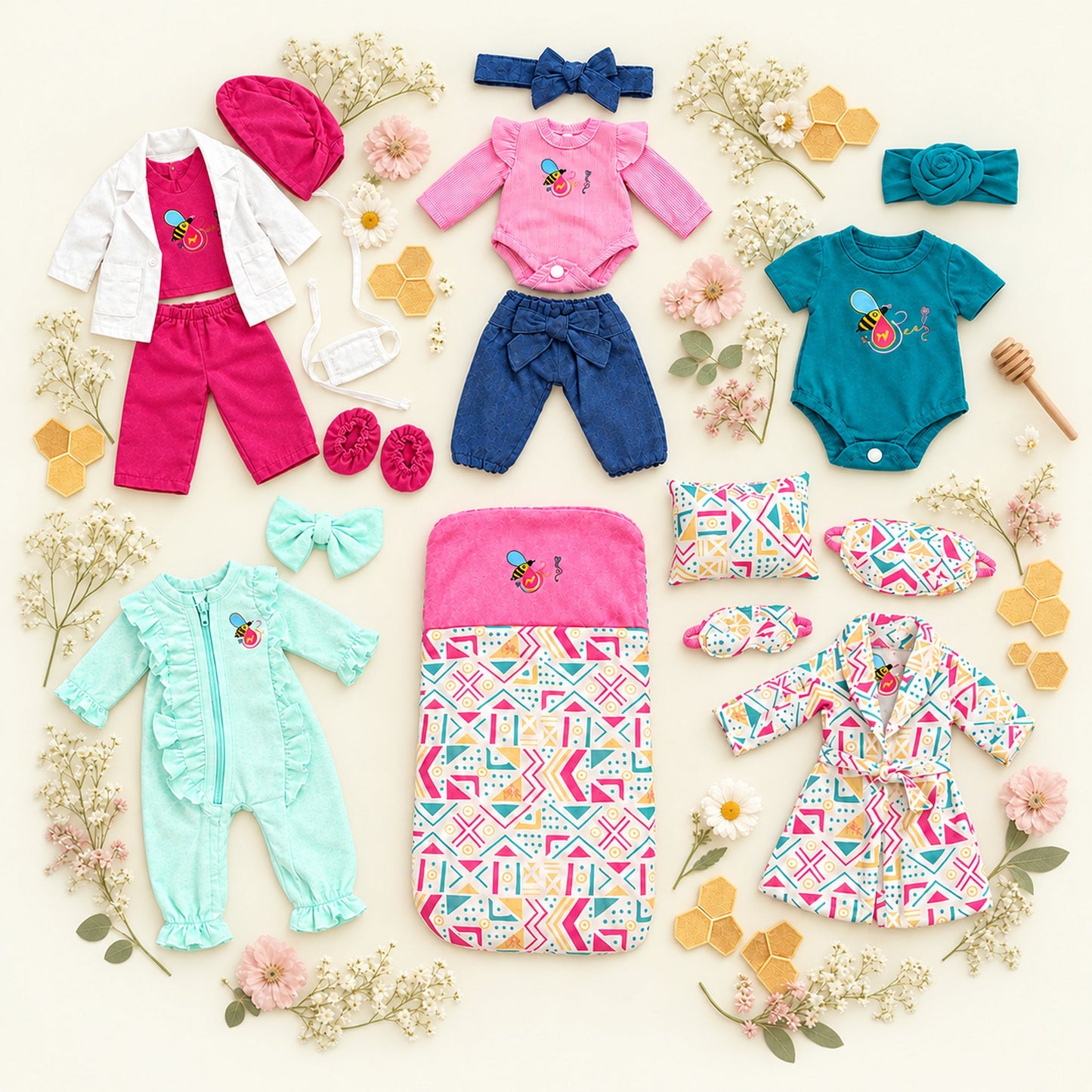 Baby Bee Wardrobe Bundle