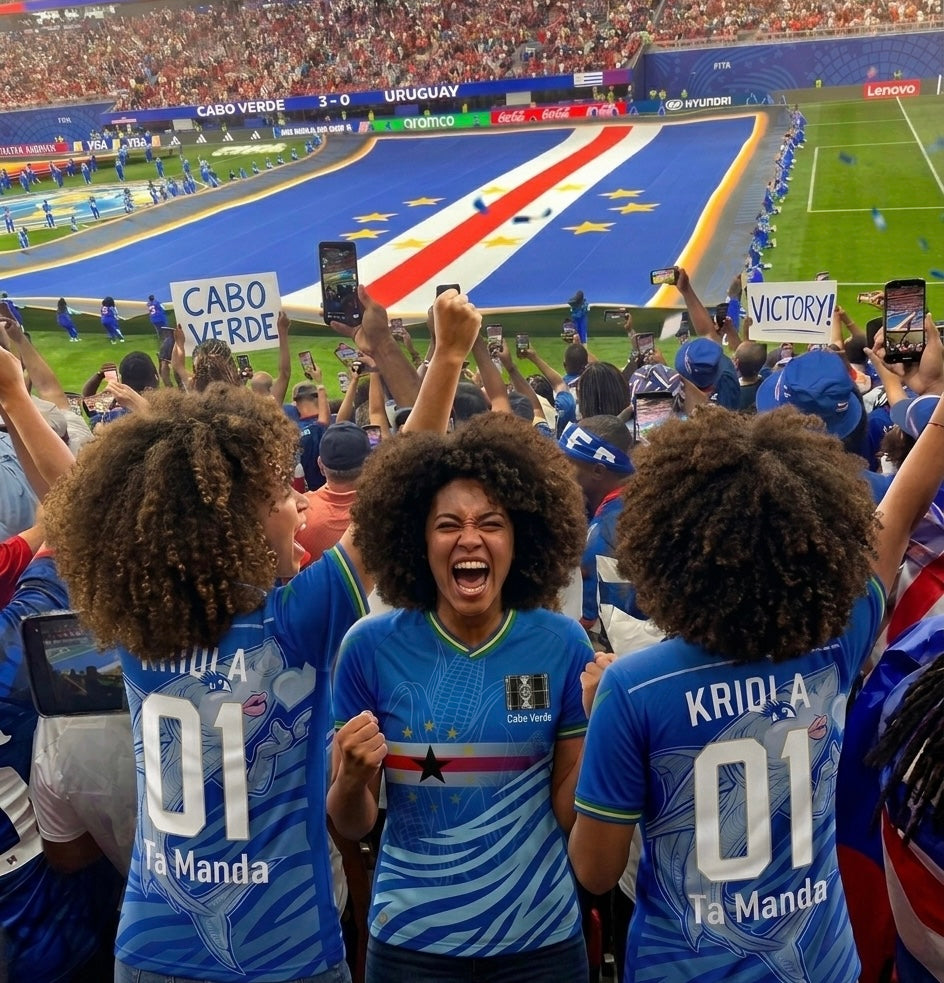 Exclusive Cabo Verde - Kriola Ta Manda Soccer Jersey