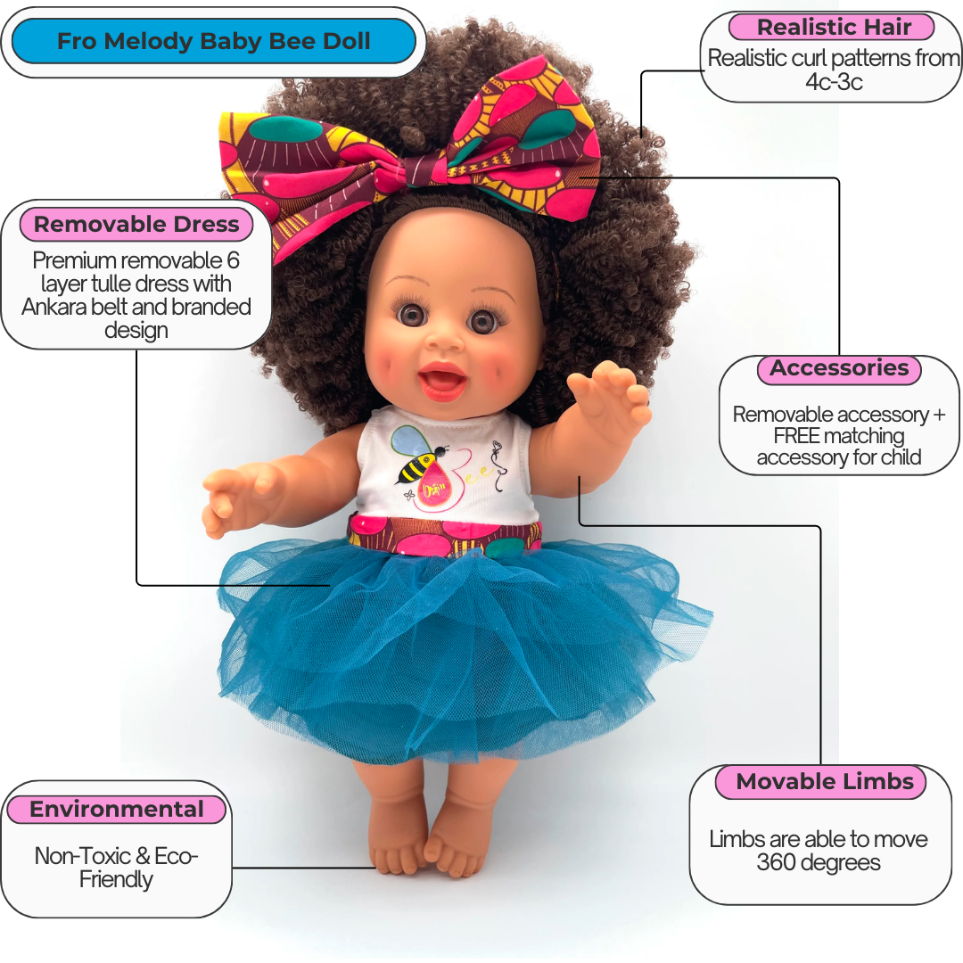 Fro Melody Baby Bee Doll