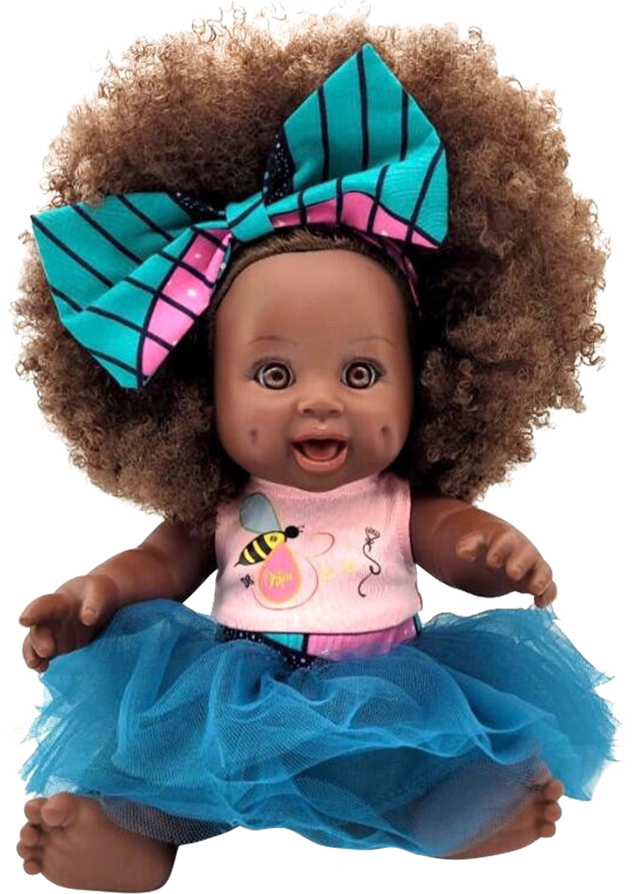 Dreamy Curly Baby Bee Doll