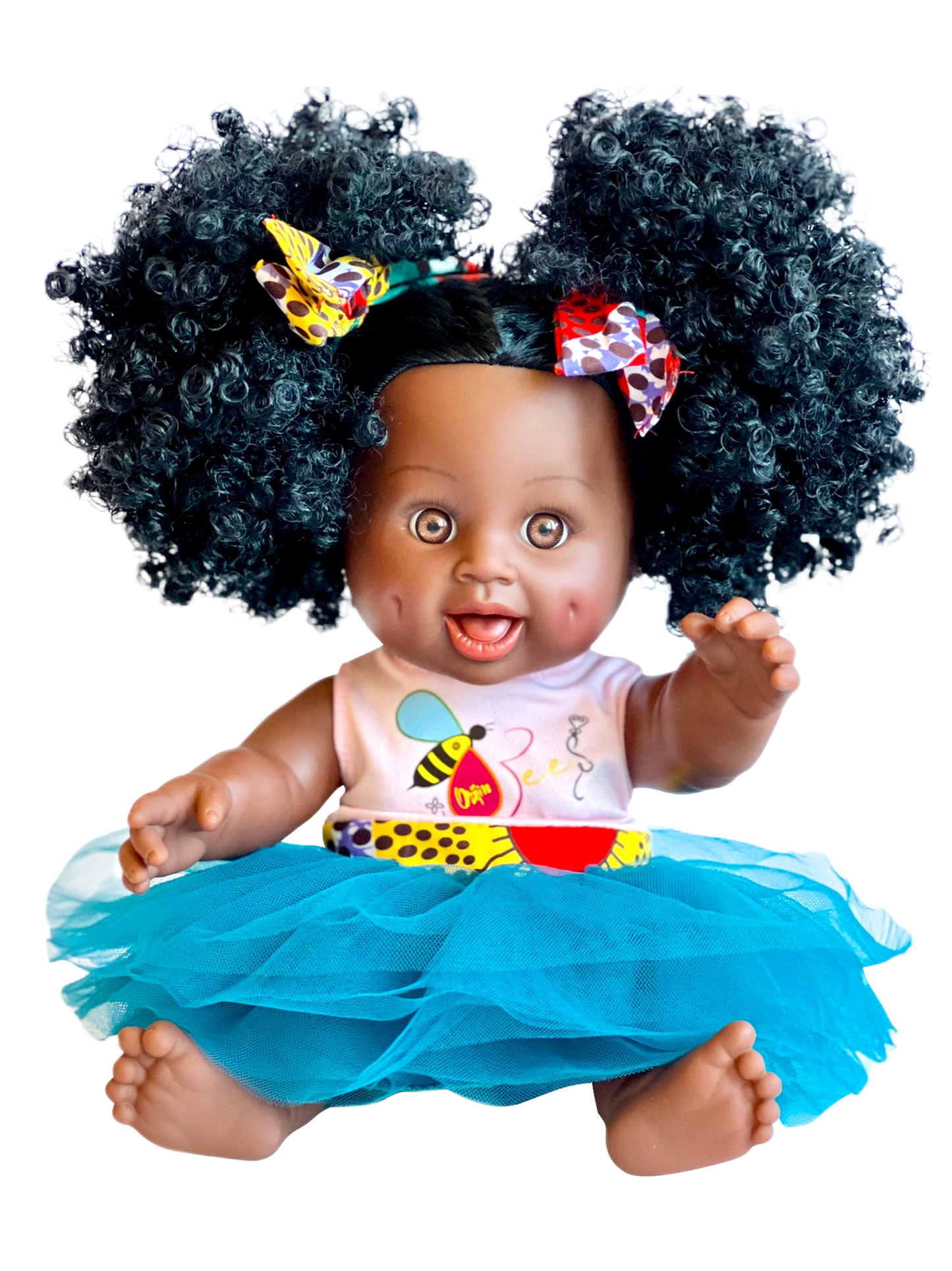 Fro Puffy Bee Baby Doll