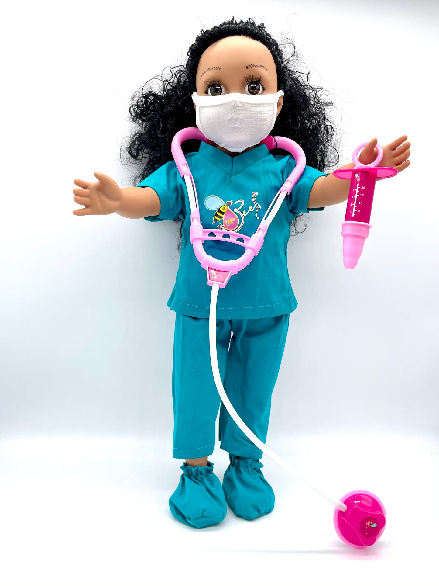 Healthcare Hero Bee Pretend Play Set (doll sold separately)