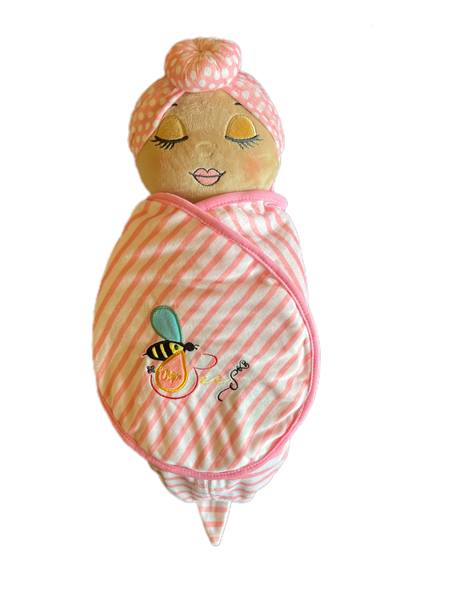 Nu'Bee Plush Baby Doll - Pink | Orijin Bees