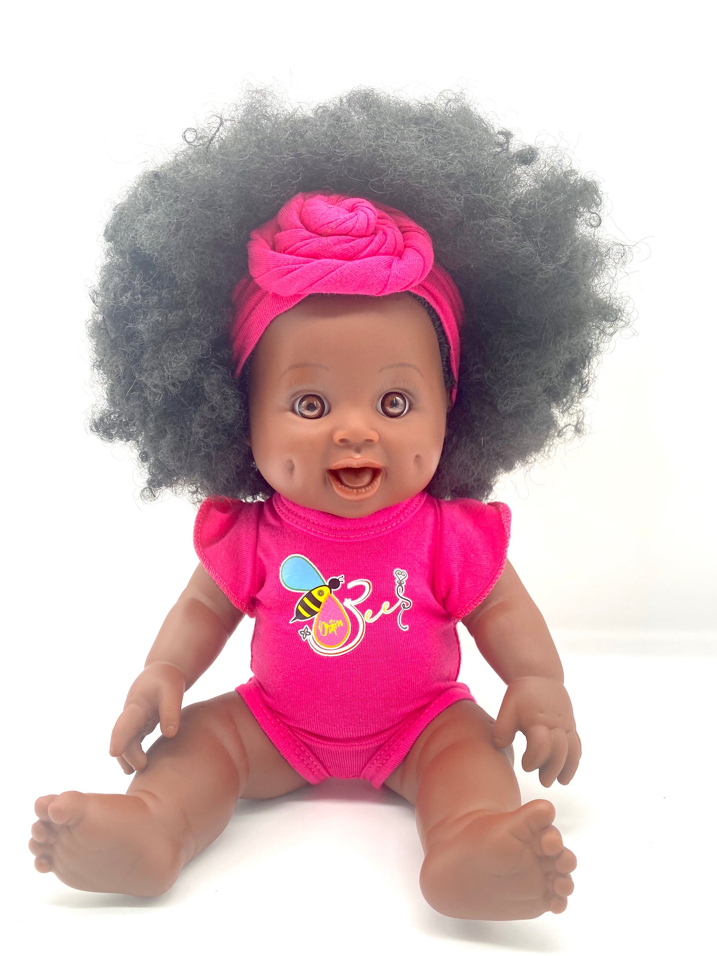 Romper & Turban Headband Set for Baby Bee Doll (doll sold separately) | Orijin Bees