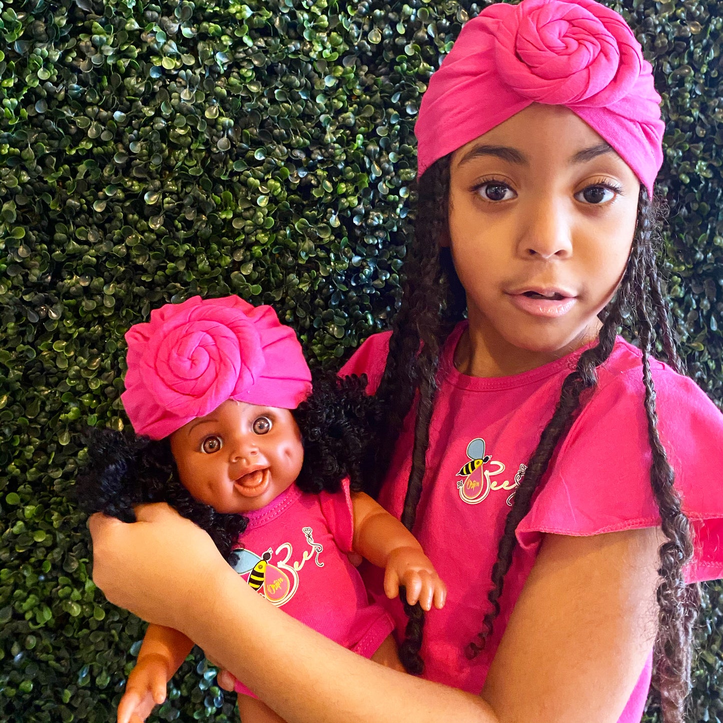 Romper & Turban Headband Set for Baby Bee Doll (doll sold separately) | Orijin Bees